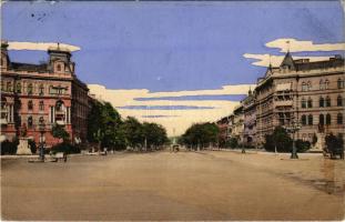 1910 Budapest VI. Andrássy út, Kodály körönd (fl)