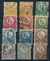 1871 Réznyomat 2 db sor benne színeltérések