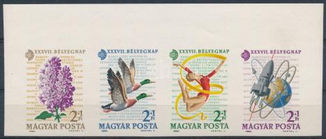 1964 Bélyegnap vágott ívsarki csík