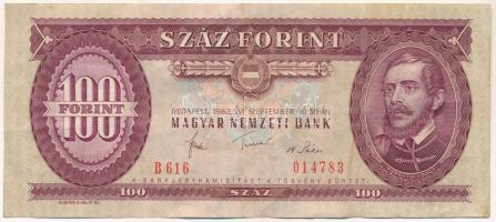 1980. 100Ft "B 616 014783" T:F szép papír
Adamo F34