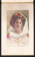 ca 1900 Corfou - Korfu 30 képet tartalmazó képes füzet egészvászon kötésben 21x14 cm
