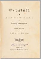Ganghofer, Ludwig: Bergluft Hochlandsgeschichten. mit Illustrationen von Hugo Engl Adolf Bonz Verlag...