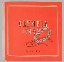 Olympia 1952. 2. Band. komplett cigaretta kép gyűjtőfüzet, jó állapotban
