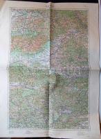 cca 1920 Lőcse és környéke katonai térkép