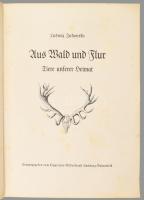 ca 1930 Aus Wald und Flur. Növények, fák cigaretta gyűjtőképeken., 128 p. több száz beragasztott kép...