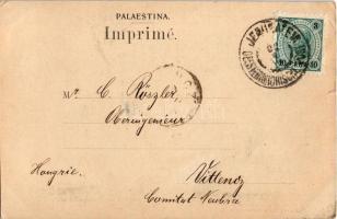 Bethlehem, Kaiser-Karte, Totalansicht, Erlöser-Kirche. Alfred Silbermann &amp; Co. / general vie...