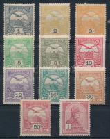 1908-1909 Turul 10 klf bélyeg