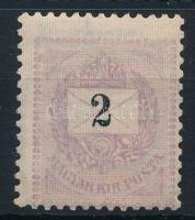 1898 Feketeszámú 2kr (6.000)