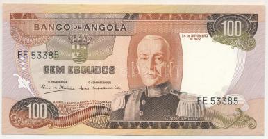 Angola 1972. 100E "FE 53385" T:AU hullámos papír
Angola 1972. 100 Escudos "FE 53385&...
