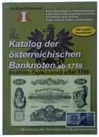 Kodnar, Johann - Künstner, Norbert: Katalog der österreichischen Banknoten ab 1759, 2. auflage. Bécs...