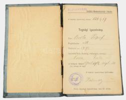 ca 1920-1960 50 db klf igazolvány