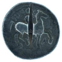 Kelták Kr.e. II. század k. Tetradrachma Ag (13,97g) T:VF bevágással, tisztított
Celts ~2nd century ...