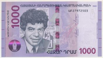 Örményország 2022. 1000D "27972503" T:UNC
Armenia 2022. 1000 Dram "27972503" C:...