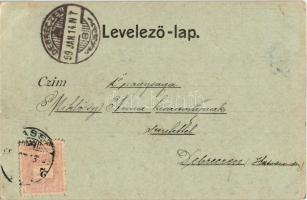 1899 Kassa, Kosice; Dóm este holdfényben / dom at night in moonlight (EK)