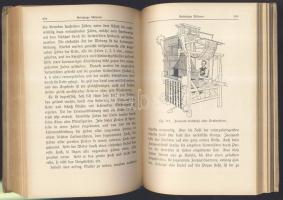 1922 A Technika Csodái német nyelvű könyv sok képpel és műszaki ábrákkal