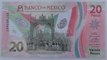 Mexikó 2021. 20P "A függetlenség 200. évfordulója" emlékkiadás T:UNC
Mexico 2021. 20 Peso...