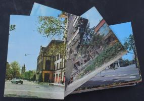 100 db MODERN színes magyar város képeslap / 100 modern coloured Hungarian town postcards