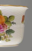 3 db Herendi porcelán tárgy. kézzel festett, jelzett, hibátlanok 4-10 cm