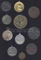11db klf emlék- és sportérem, közte a II. világháború időszakából is T:vegyes