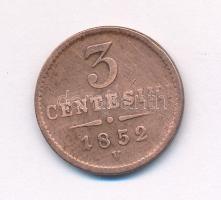 Olasz Államok / Lombardia-Velence 1852V 3c Cu T:XF,VF
Italian States / Lombardy-Venice 1852V 3 Cent...