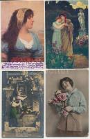 65 db RÉGI vegyes motívumlap / 65 pre-1945 mixed motive postcards