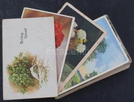 100 db RÉGI vegyes motívumlap / 100 pre-1945 mixed motive postcards