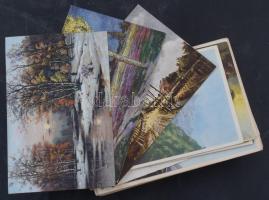 100 db RÉGI vegyes motívumlap / 100 pre-1945 mixed motive postcards