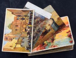 100 db RÉGI vegyes motívumlap / 100 pre-1945 mixed motive postcards