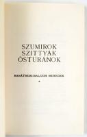 4 db - Baráthosi-Balogh Benedek: Szumirok, szittyák, ősturánok; A magyar őstörténelem dióhéjban; Kat...