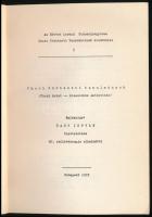 Ókori történeti tanulmányok (Ókori Kelet - klasszikus antikvitás). Emlékkönyv Hahn István tiszteleté...