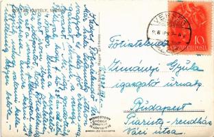 1938 Verseg, Zoltán Béla kastély. Rajta a tulajdonos felesége Zoltán Béláné levele (EK)
