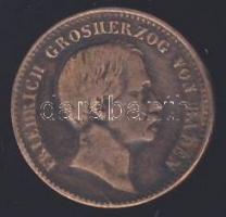 Német Államok/Baden 1856. 1Kr T:2- ph