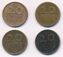 1946-1950. 20f Cu-Al (4xklf) T:XF-VF
Adamo F4