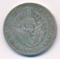1933. 2P Ag "Madonna" T:VF,F patina
Adamo P7