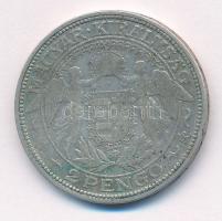 1933. 2P Ag "Madonna" T:VF,F patina
Adamo P7