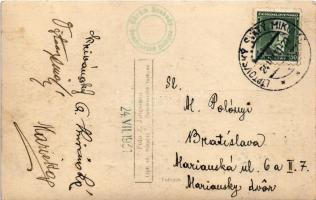 1931 Deményfalvi-cseppkőbarlang, Demanovské jaskyne (Liptószentmiklós, Liptovsky Mikulás); csoportké...