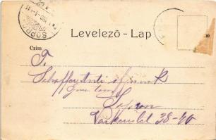 1904 Fraknó, Forchtenstein; vár, Wurzlhofer vendéglője, Rozália kápolna / Schloss, Gasthaus, Rosalia...