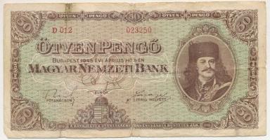 1945. 50P "D 012 023250" T:F,VG
Adamo P15