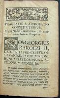 Erdély országának Három Könyvekre osztatott törvényes könyve. Mostan újabban, minden Haza-Fiaknak ha...
