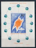 1965 Nyugodt Nap éve vágott blokk (6.000)