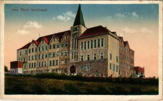 1918 Léva, Levice; Állami tanítóképző. Schulcz Ignác kiadása / teachers' training institute, bo...