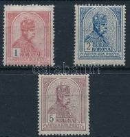 1913 Turul 1K, 2K + 5K (37.600)