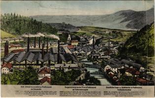 1935 Zólyombrézó, Podbrezová; Stát. zelezárny a ocelárny / Staatliche Eisen-u. Stahlwerke / Állami t...