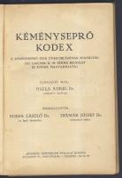 1930 Kéményseprő kódex, Monopol könyvkiadó, Bp. (kötés kilazult)