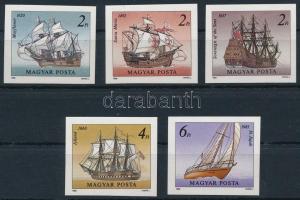 1988 Híres hajók vágott sor (4.500)