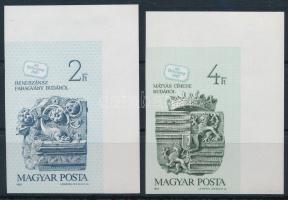 1987 Bélyegnap (60.) ívsarki vágott sor