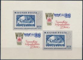 1965 WIPA vágott kisív