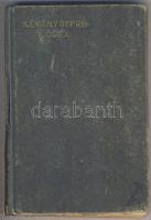 1930 Kéményseprő kódex, Monopol könyvkiadó, Bp. (kötés kilazult)