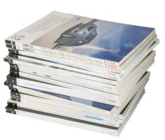 ca 2000-2010 Az Octogon építészeti magazin 45 db száma