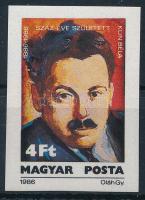 1986 Kun Béla vágott bélyeg